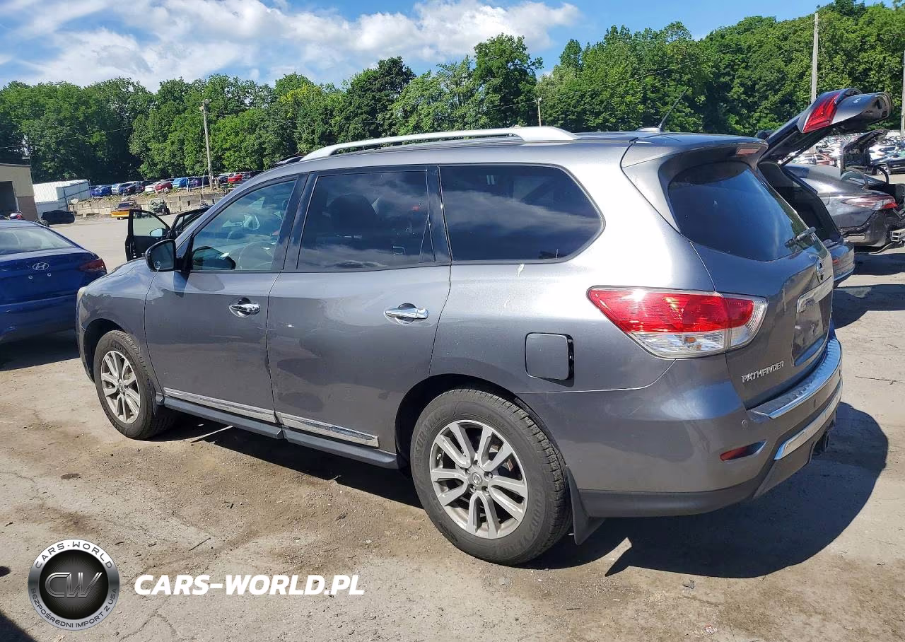 2015 Nissan Pathfinder Sl VIN:5N1AR2MM8FC607138 - 2