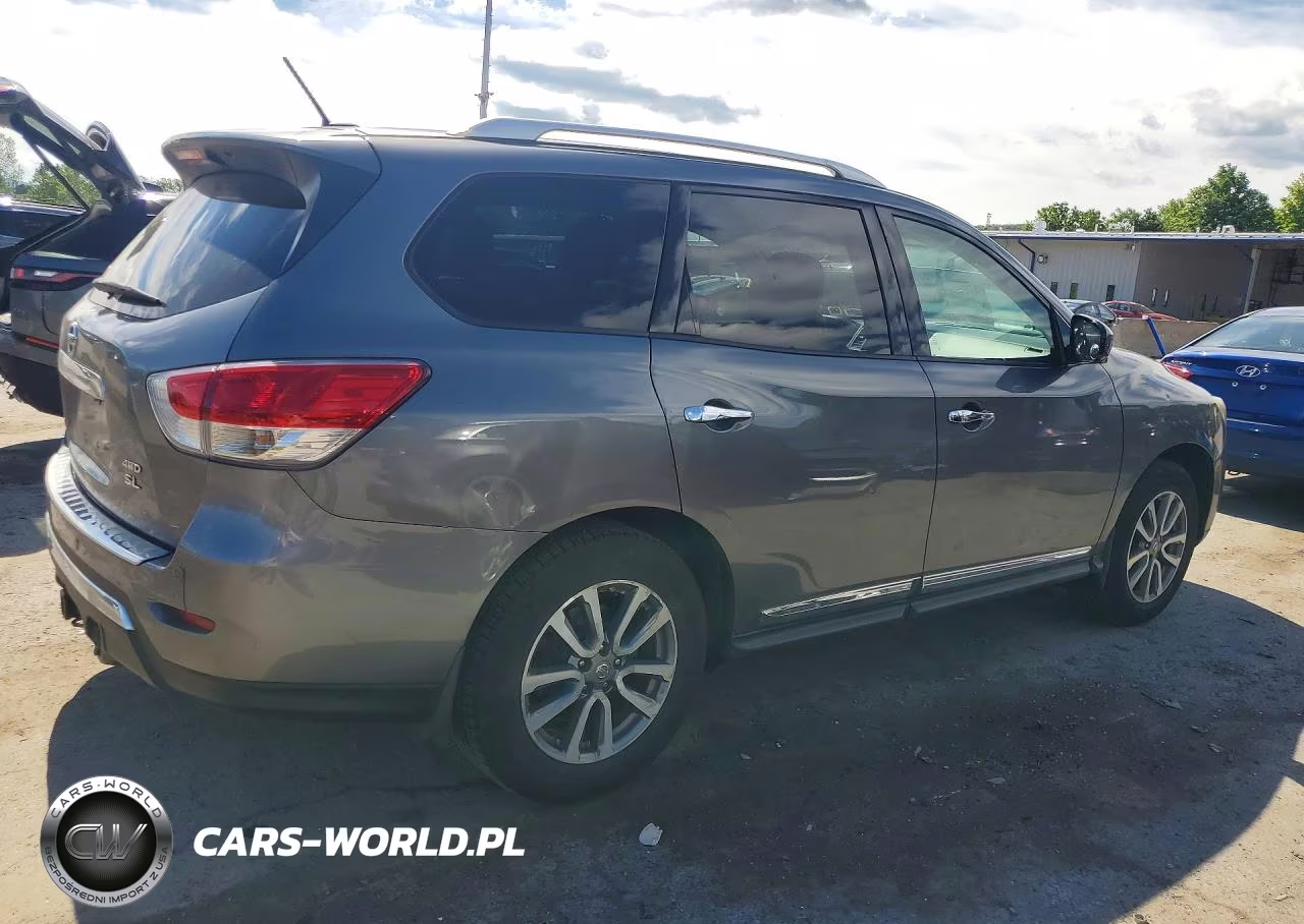 2015 Nissan Pathfinder Sl VIN:5N1AR2MM8FC607138 - 3