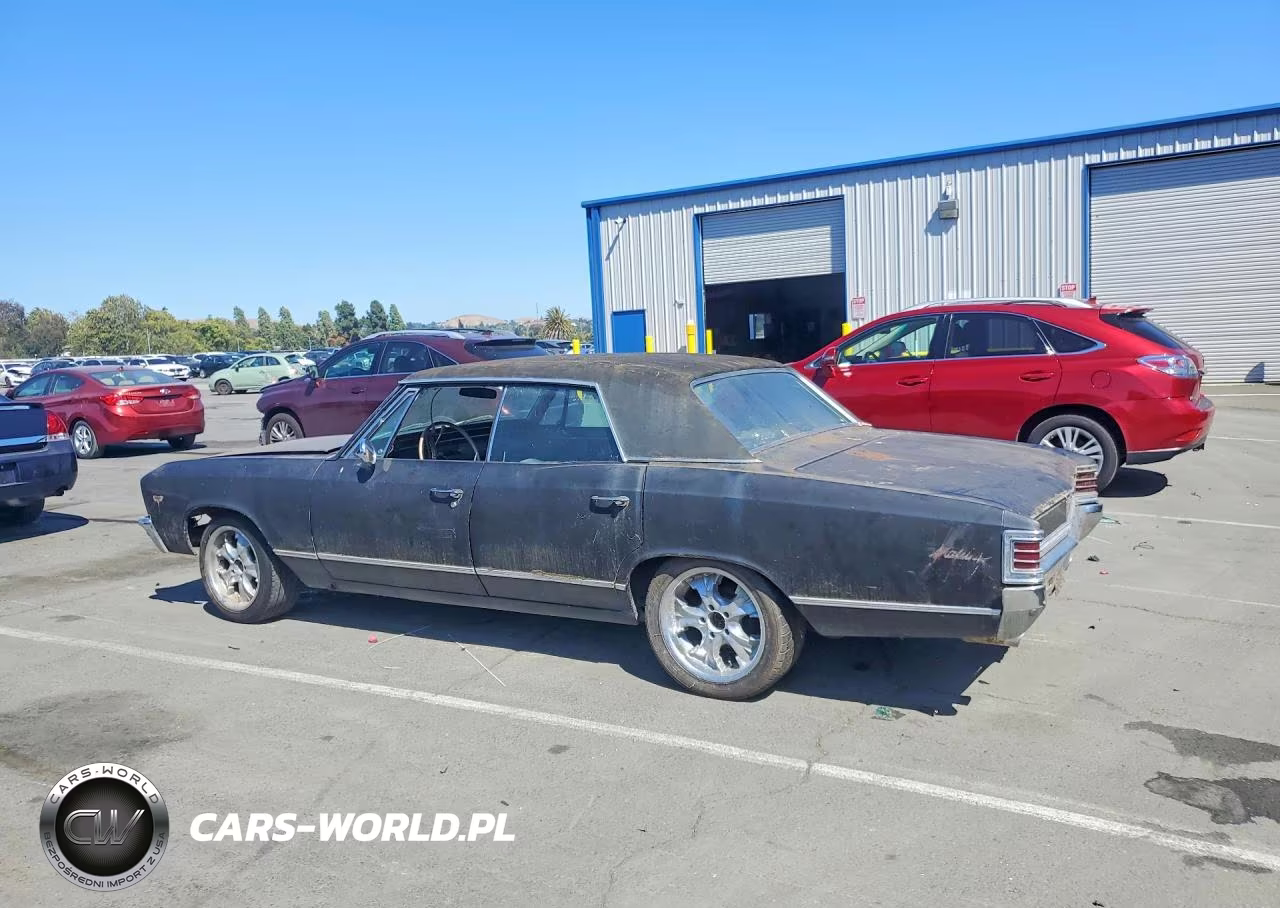 1967 Chevrolet Malibu VIN:136397Z148437 - 2