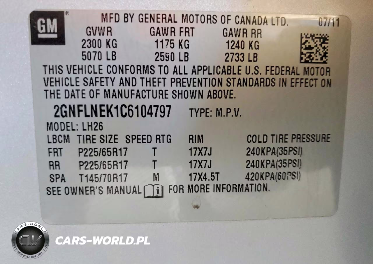 2012 Chevrolet Equinox Lt VIN:2GNFLNEK1C6104797 - 12