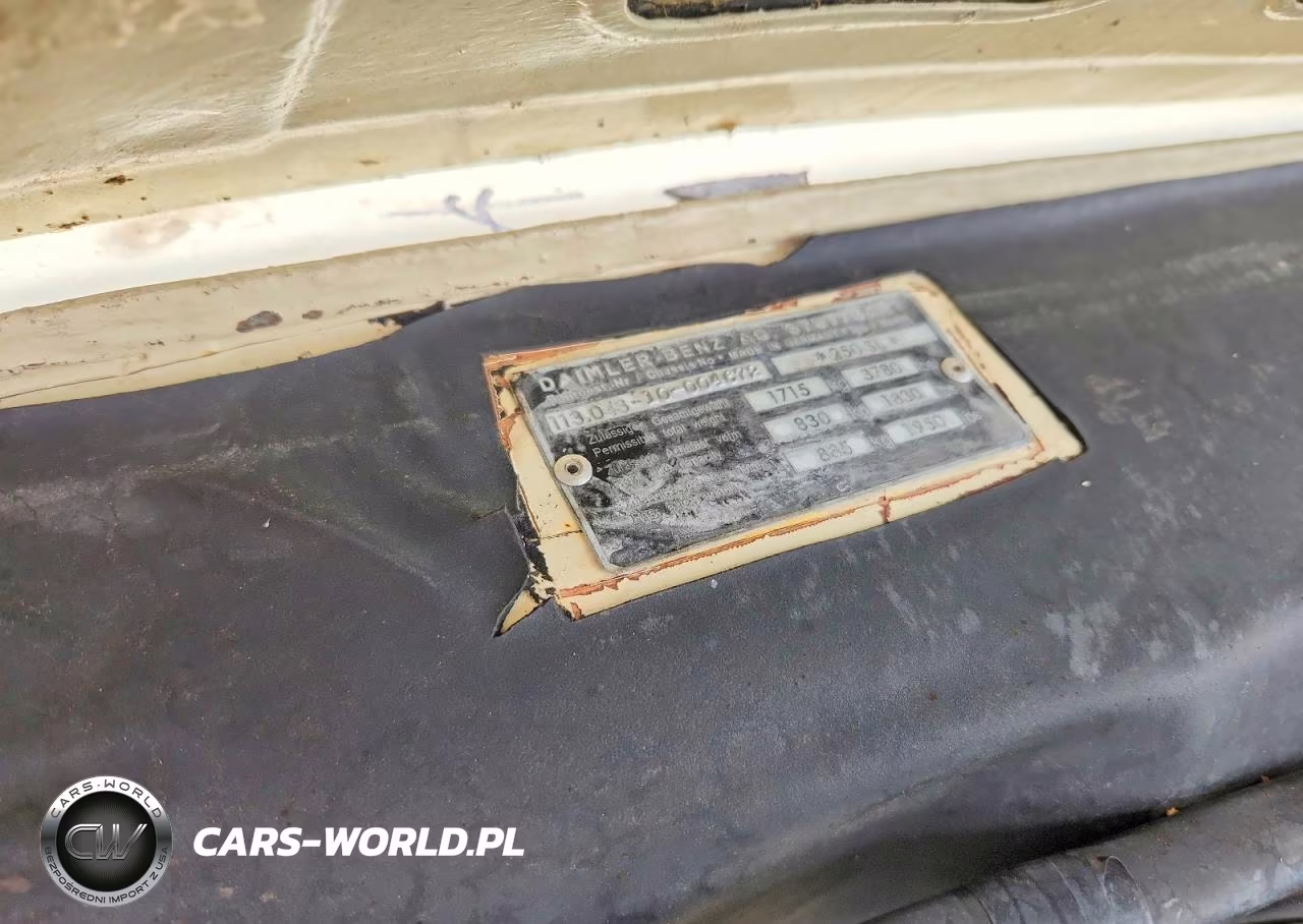 MERCEDES-BENZ 250SL VIN:11304310004672 - 13