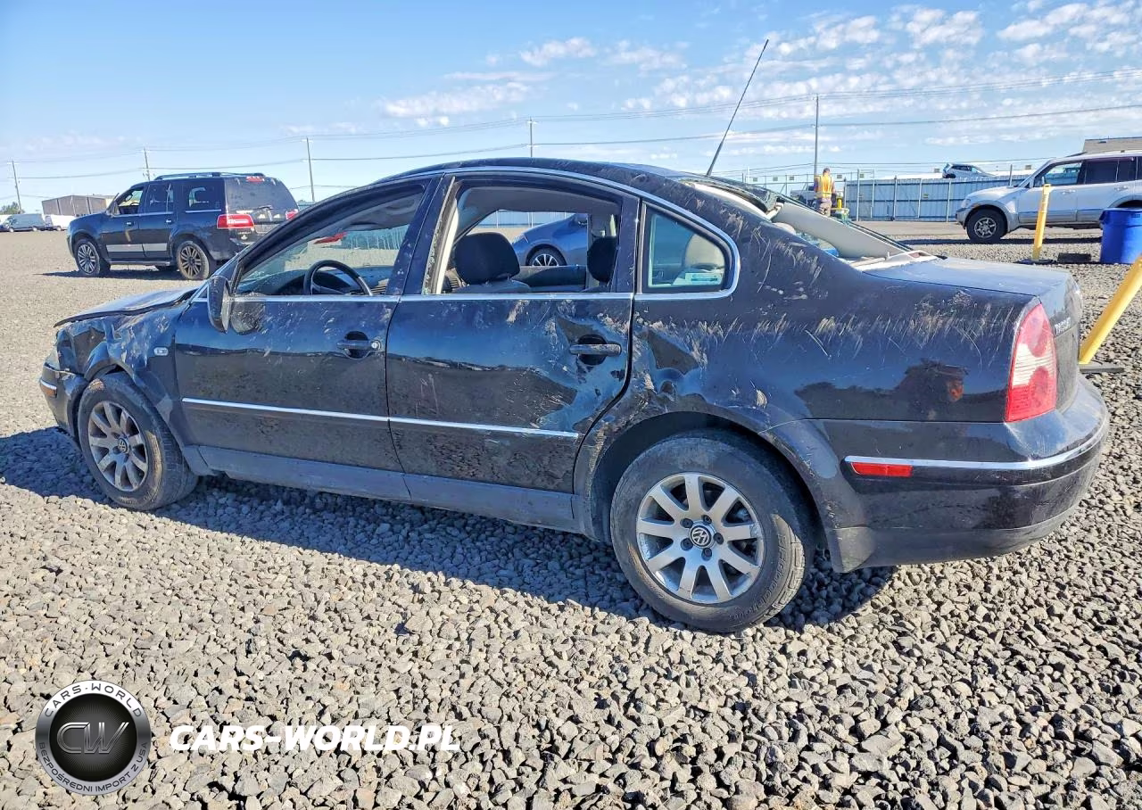 2003 Volkswagen Passat Gls VIN:WVWPD63B33P192559 - 2