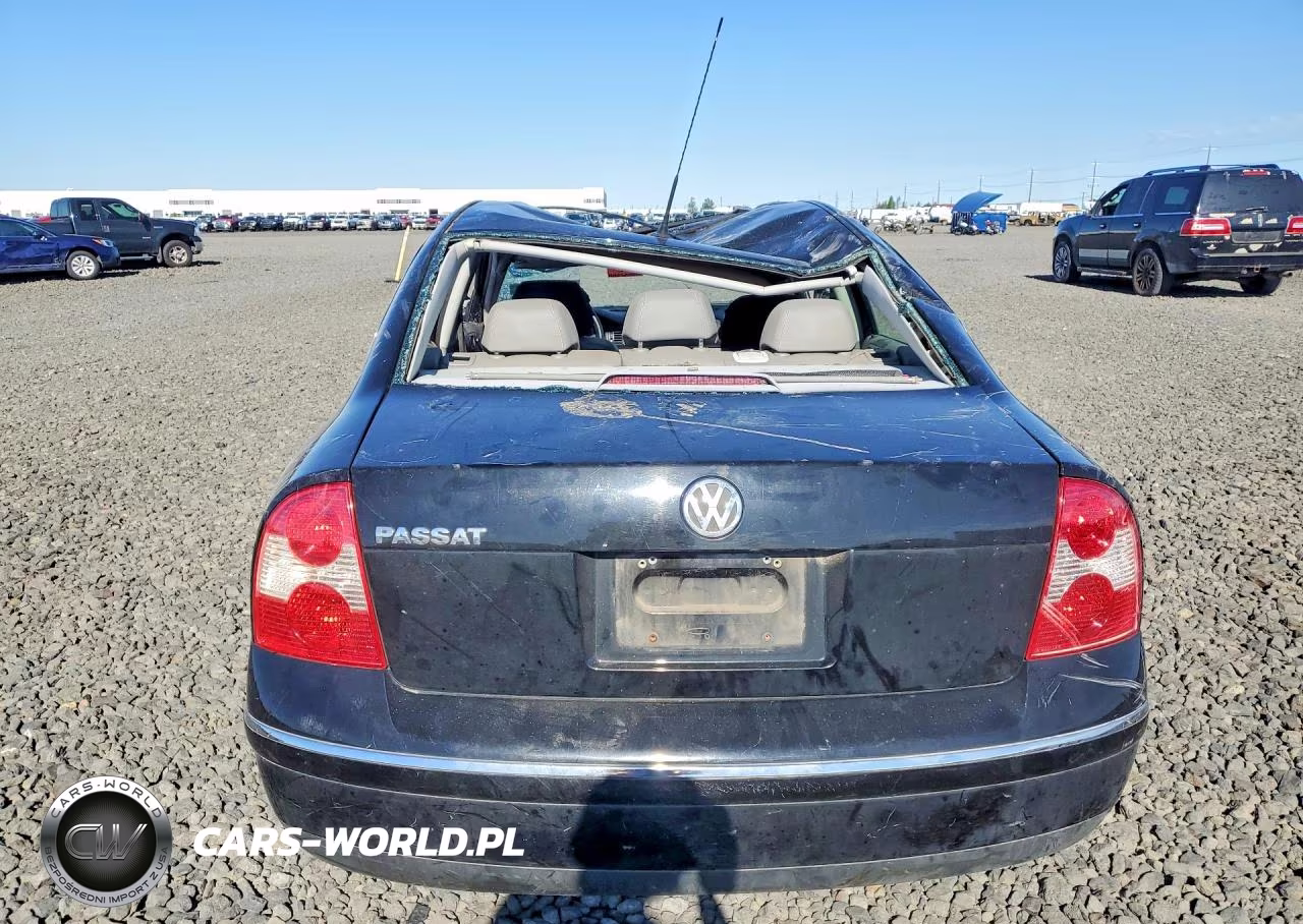 2003 Volkswagen Passat Gls VIN:WVWPD63B33P192559 - 6