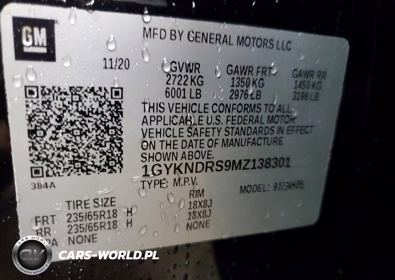 2021 Cadillac Xt5 Premium Luxury VIN:1GYKNDRS9MZ138301 - 13