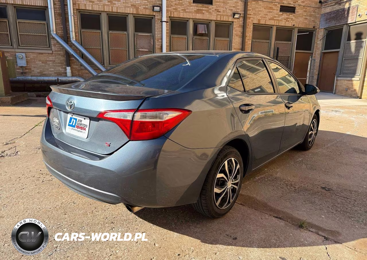2015 Toyota Corolla S VIN:2T1BURHE3FC415667 - 4