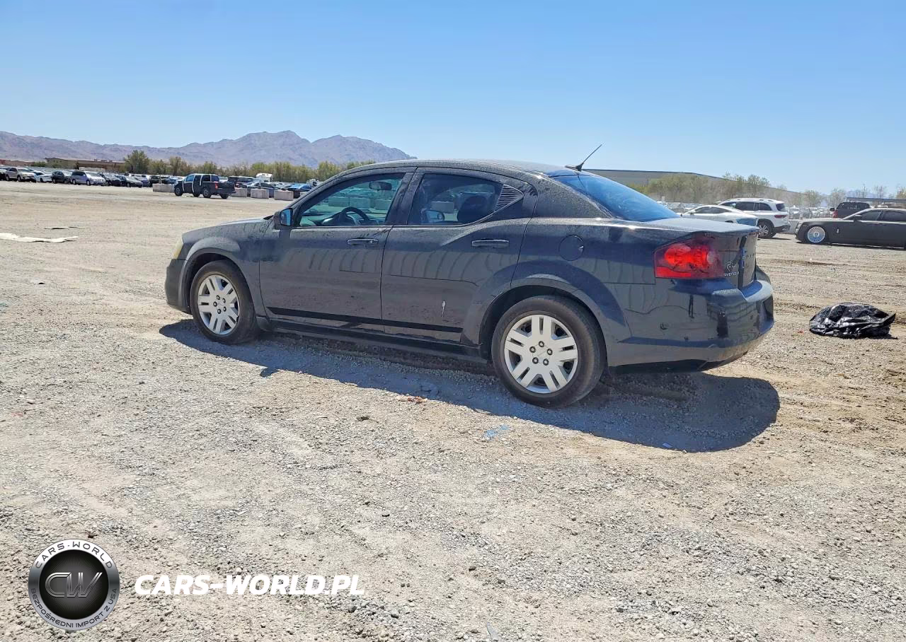 2012 Dodge Avenger Se VIN:1C3CDZAB7CN109461 - 2