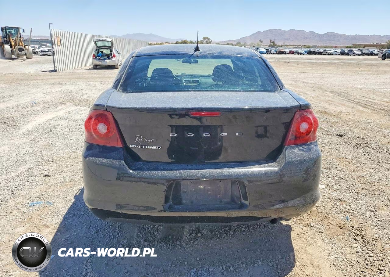 2012 Dodge Avenger Se VIN:1C3CDZAB7CN109461 - 6