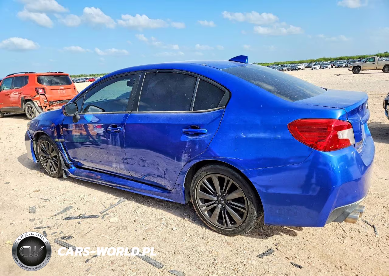 2015 Subaru Wrx VIN:JF1VA1A67F9822171 - 2