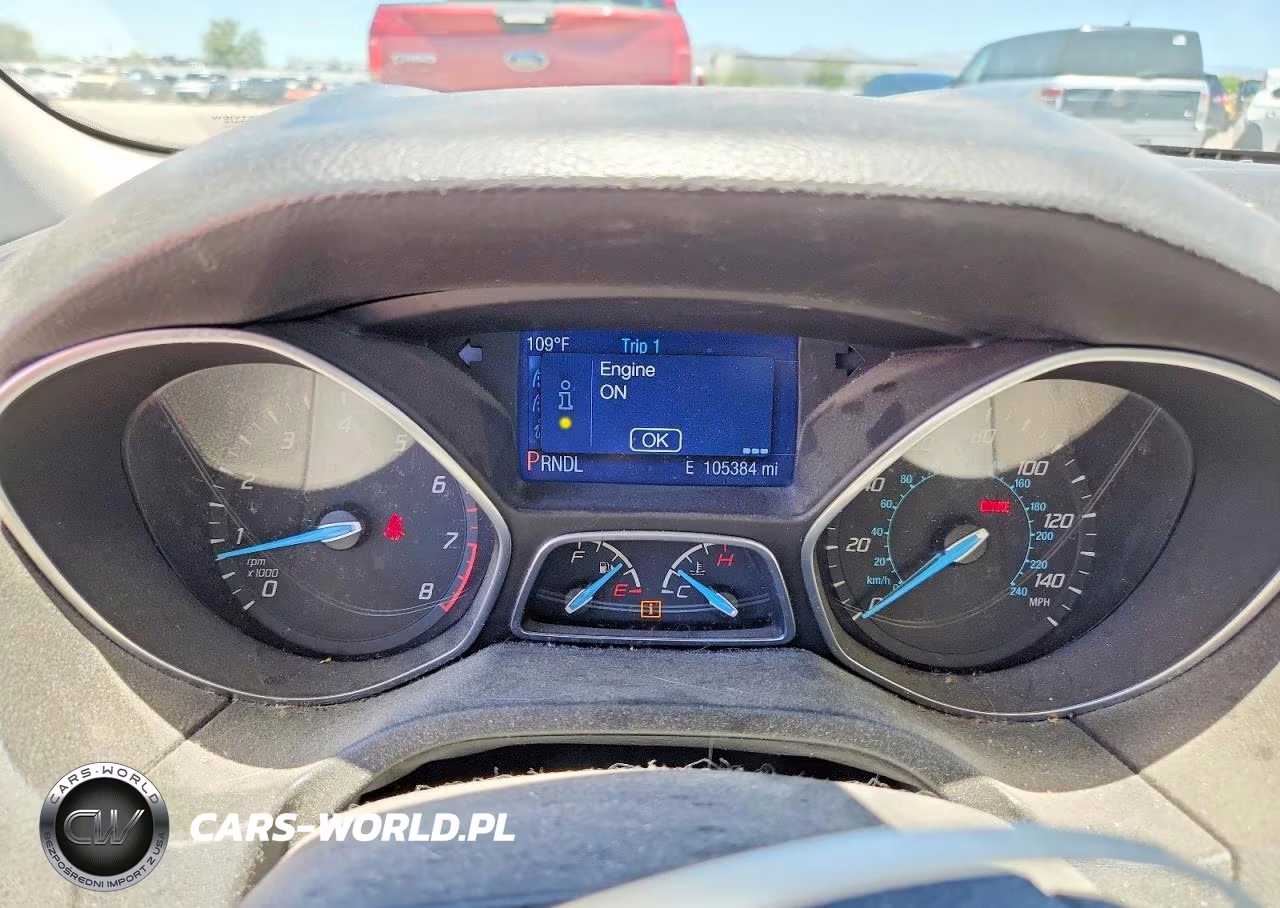 2014 Ford Focus Se VIN:1FADP3K29EL400180 - 9