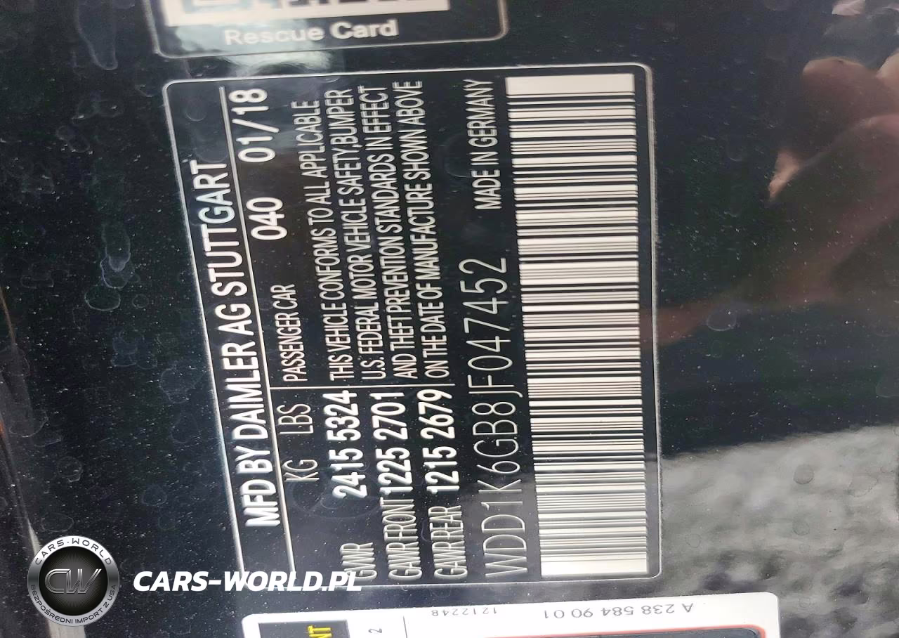 2018 Mercedes-Benz E 400 4Matic VIN:WDD1K6GB8JF047452 - 12