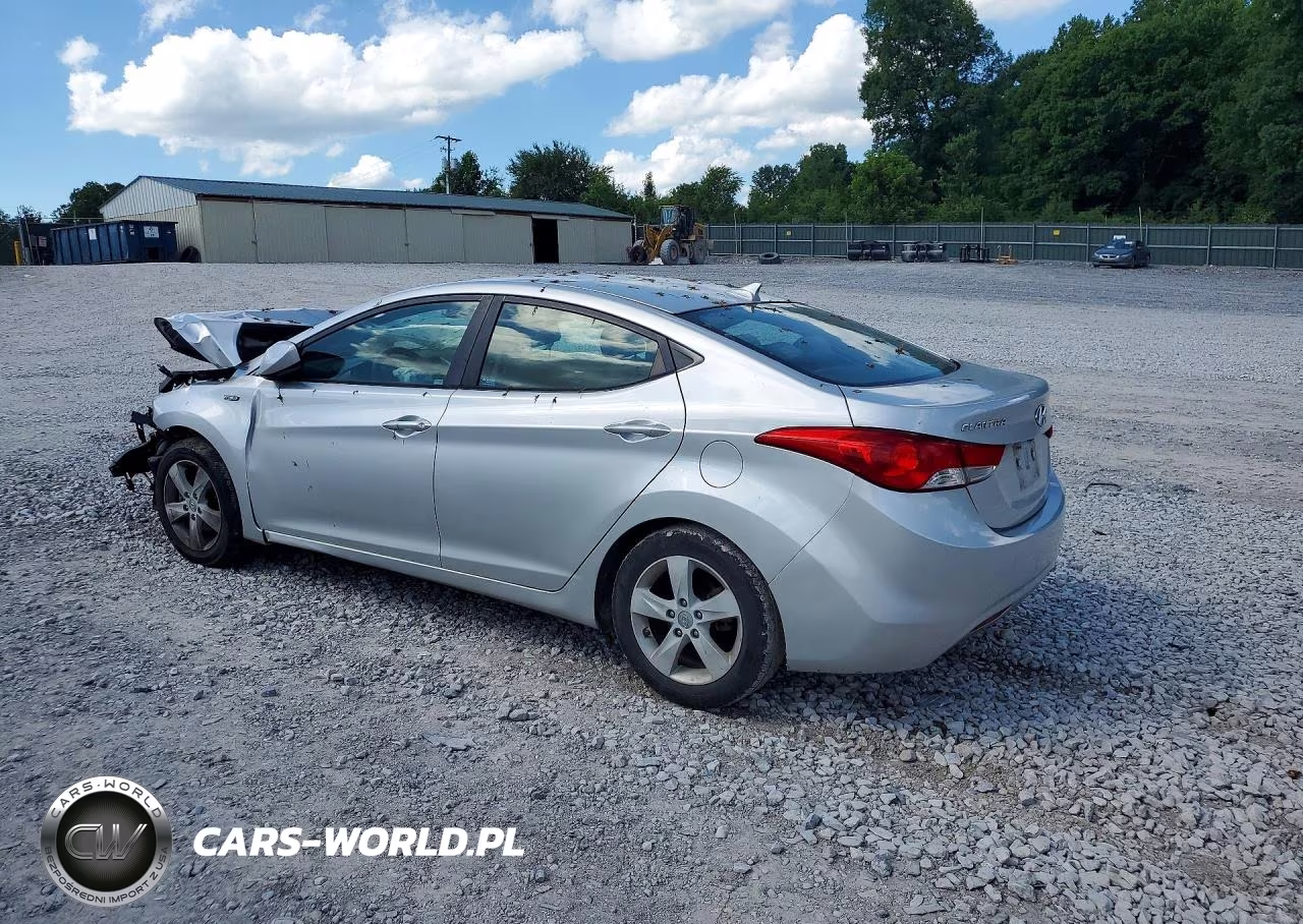 2013 Hyundai Elantra Gls VIN:KMHDH4AE3DU787581 - 2