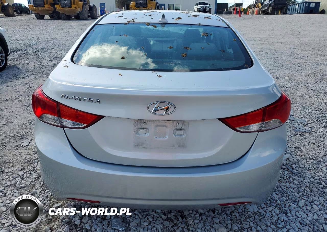 2013 Hyundai Elantra Gls VIN:KMHDH4AE3DU787581 - 6