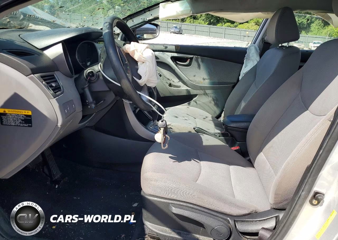 2013 Hyundai Elantra Gls VIN:KMHDH4AE3DU787581 - 7