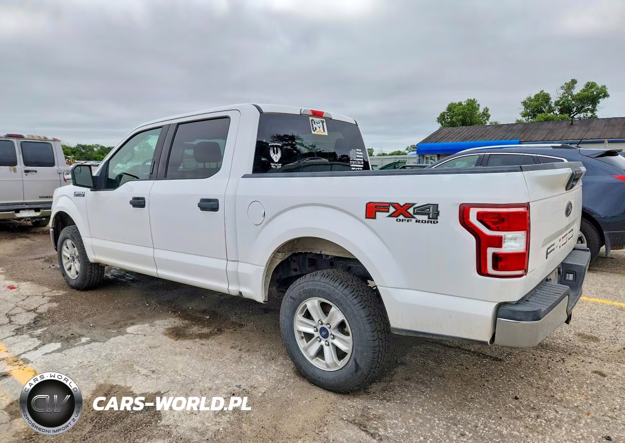 2019 Ford F150 Supercrew VIN:1FTEW1E58KKC71796 - 2