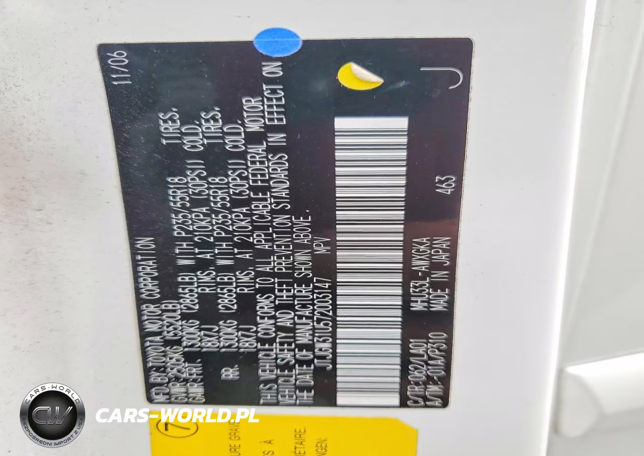 2007 Lexus Rx 400H VIN:JTJGW31U572003147 - 13