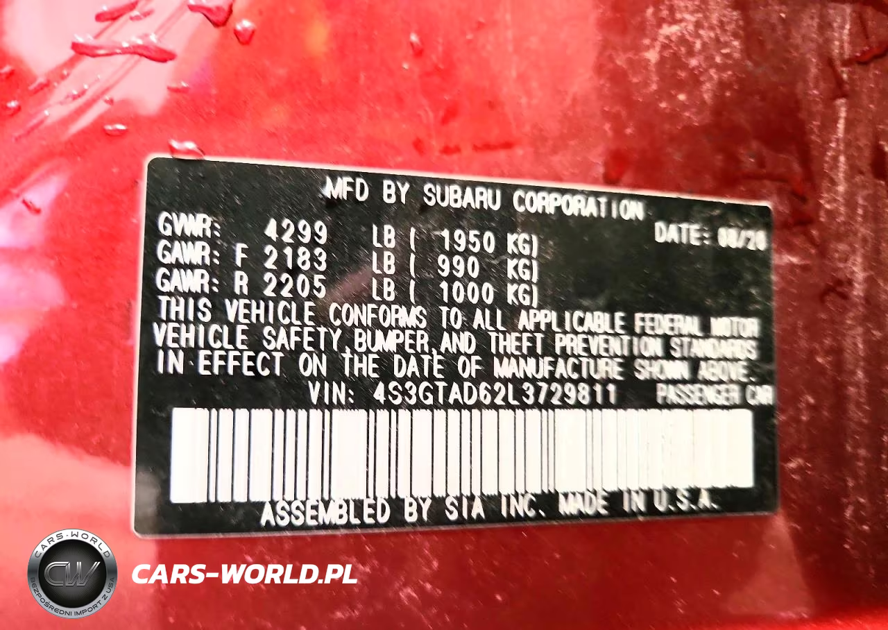 2020 Subaru Impreza Premium VIN:4S3GTAD62L3729811 - 13