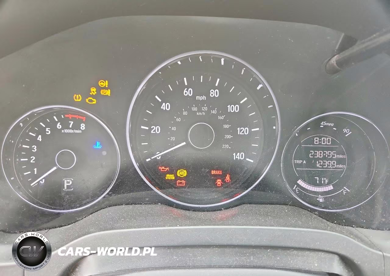 2016 Honda Hr-V Exl VIN:3CZRU6H71GM714799 - 9