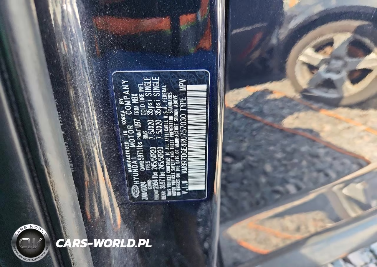 2024 Hyundai Palisade Calligraphy VIN:KM8R7DGE4RU757030 - 13