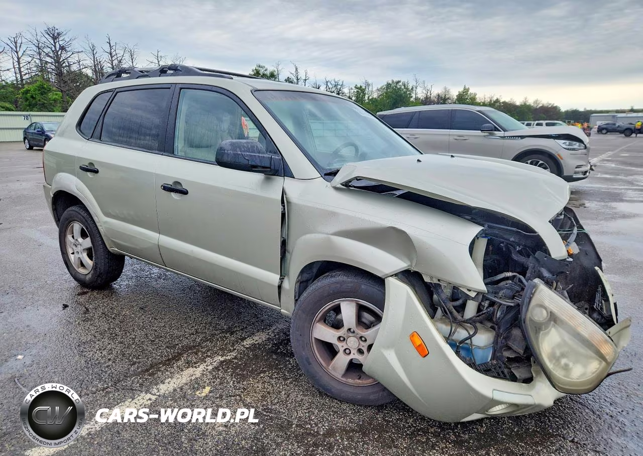 2006 Hyundai Tucson Gl VIN:KM8JM12B26U435905 - 4