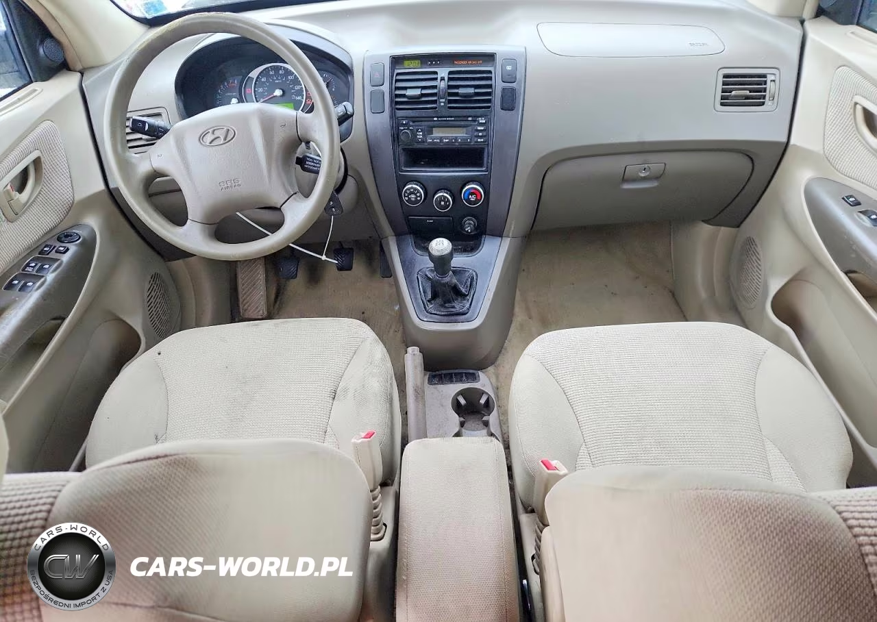 2006 Hyundai Tucson Gl VIN:KM8JM12B26U435905 - 8