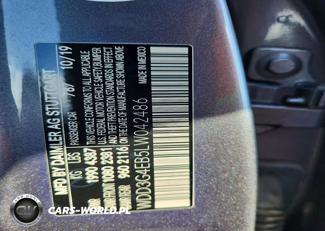 2020 Mercedes-Benz A 220 VIN:WDD3G4EB5LW042486 - 13