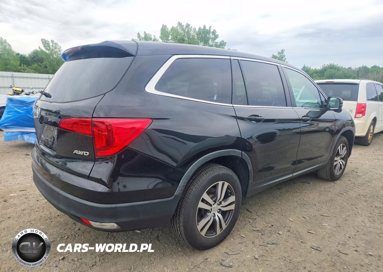 2017 Honda Pilot Exl VIN:5FNYF6H57HB074873 - 3
