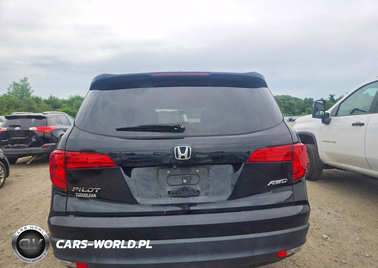 2017 Honda Pilot Exl VIN:5FNYF6H57HB074873 - 6