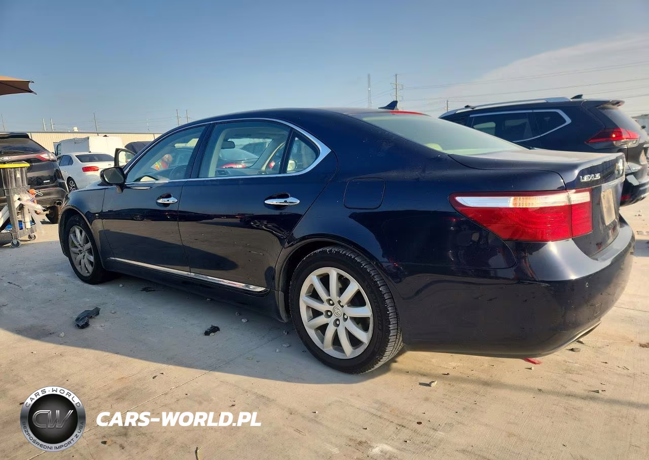 2007 Lexus Ls 460L VIN:JTHGL46F975015360 - 2
