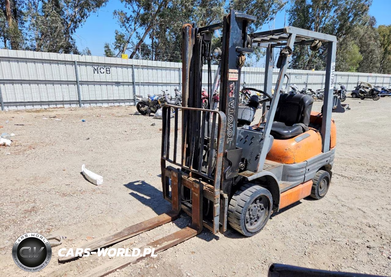 2009 Toyota 42-6F Gc25 Forklift VIN:60351 - 2