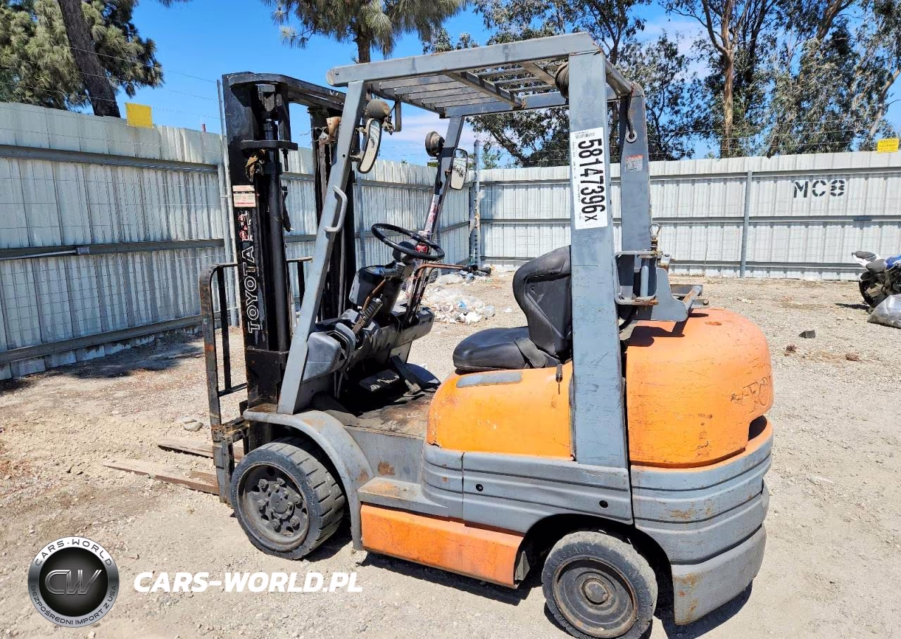 2009 Toyota 42-6F Gc25 Forklift VIN:60351 - 3