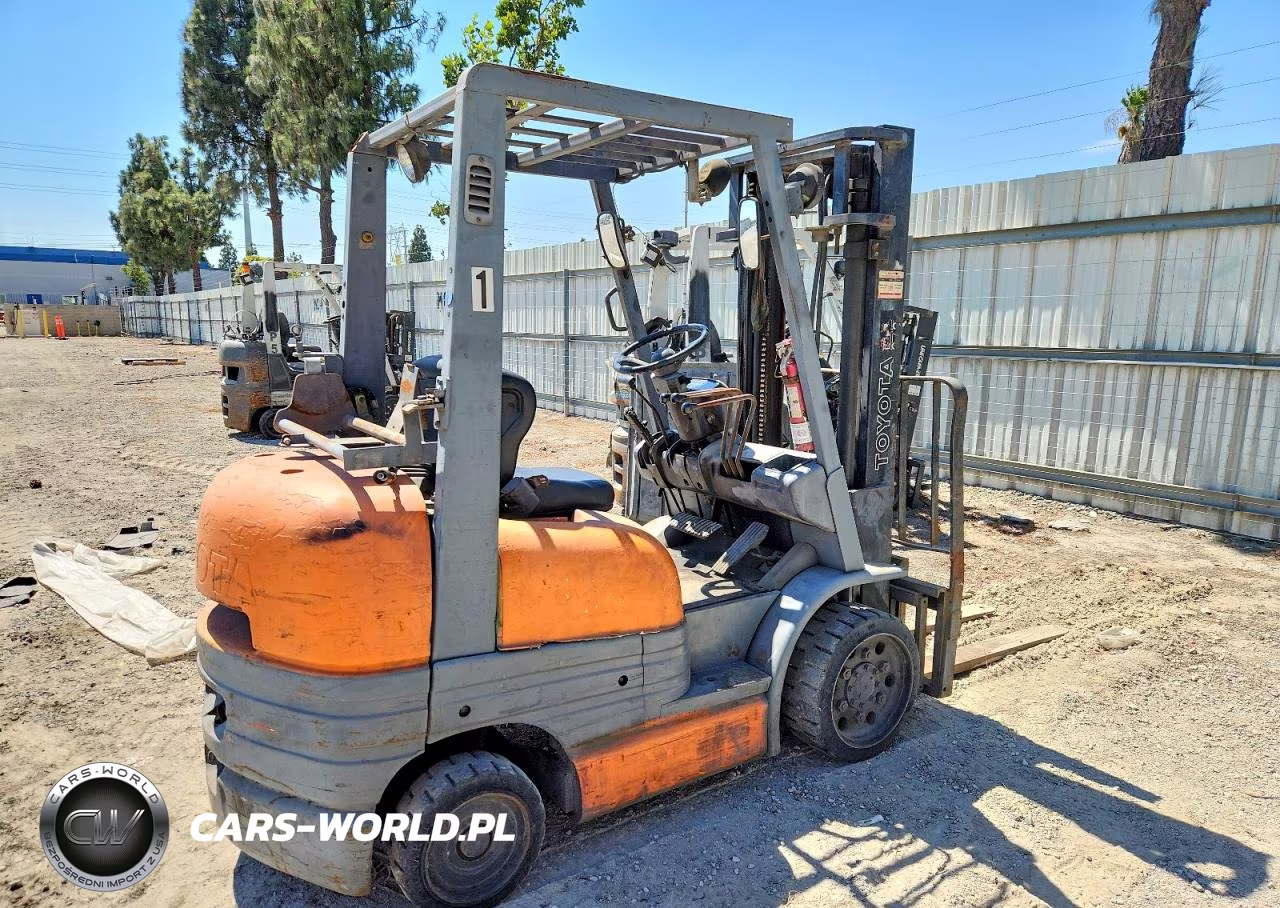 2009 Toyota 42-6F Gc25 Forklift VIN:60351 - 4
