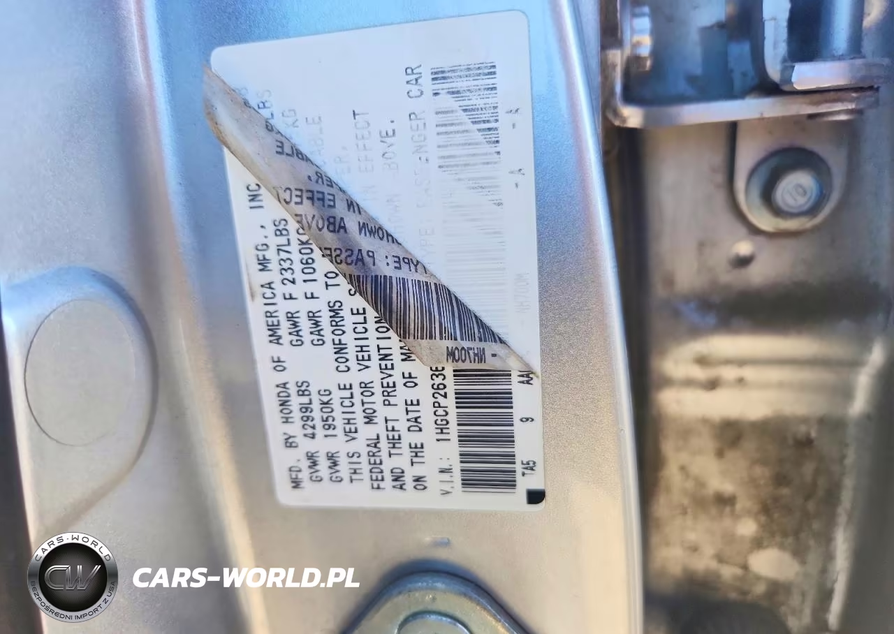 2009 Honda Accord Lx VIN:1HGCP26369A012961 - 12
