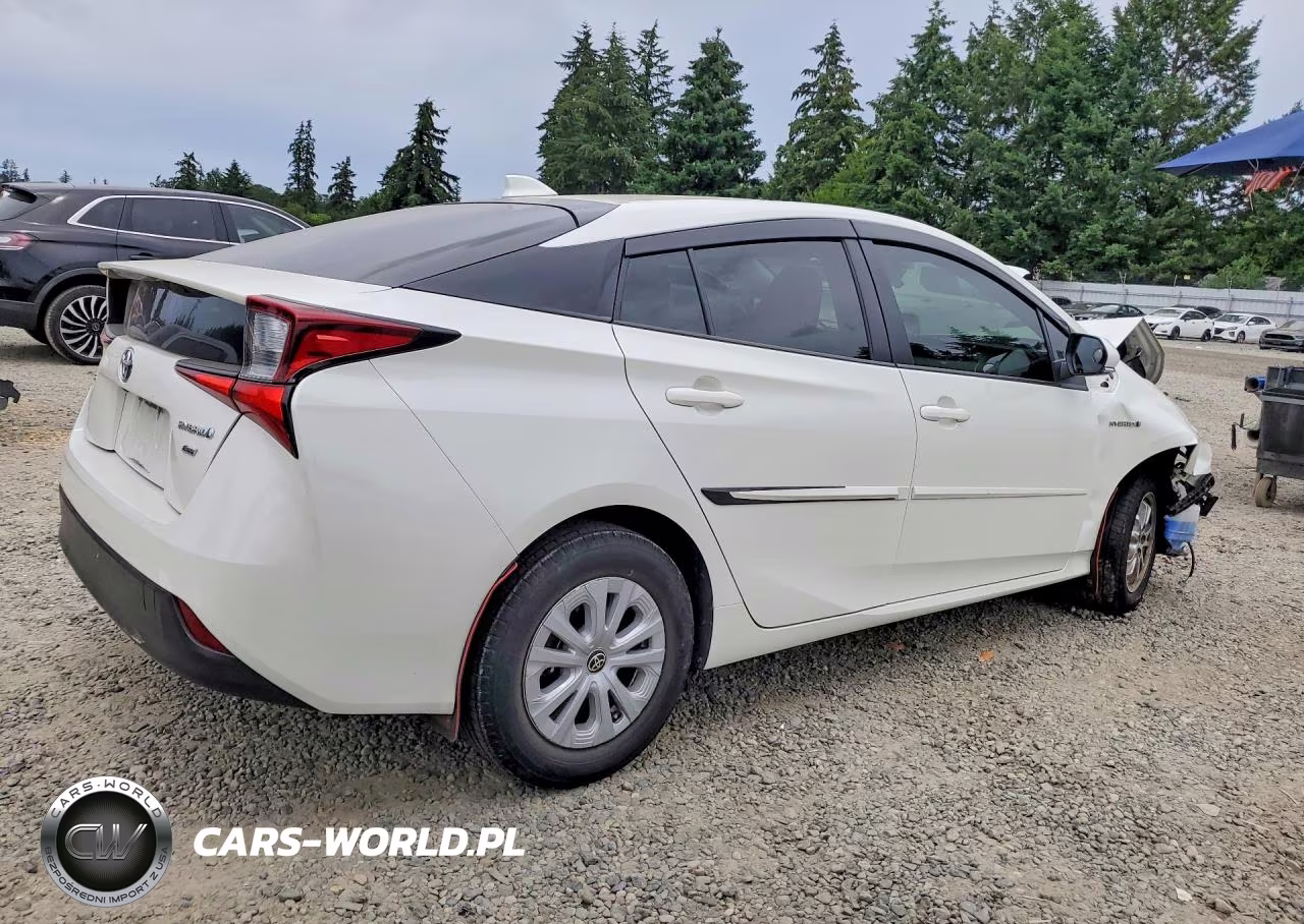 2020 Toyota Prius L Eco VIN:JTDKARFUXL3106429 - 3