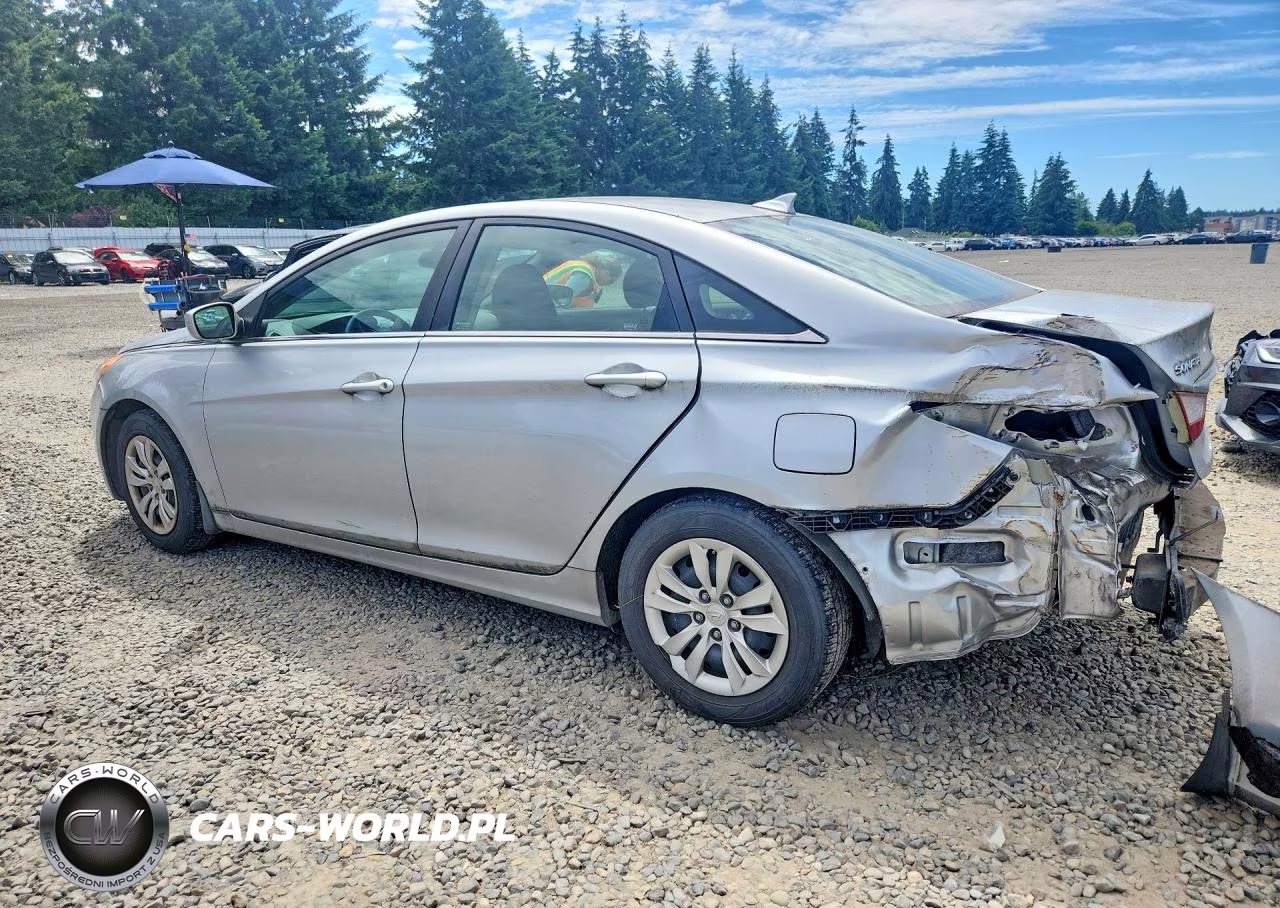 2013 Hyundai Sonata Gls VIN:5NPEB4AC4DH602196 - 2