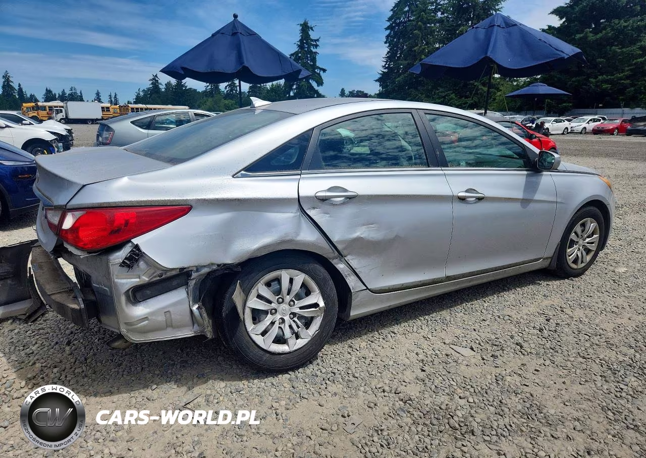 2013 Hyundai Sonata Gls VIN:5NPEB4AC4DH602196 - 3