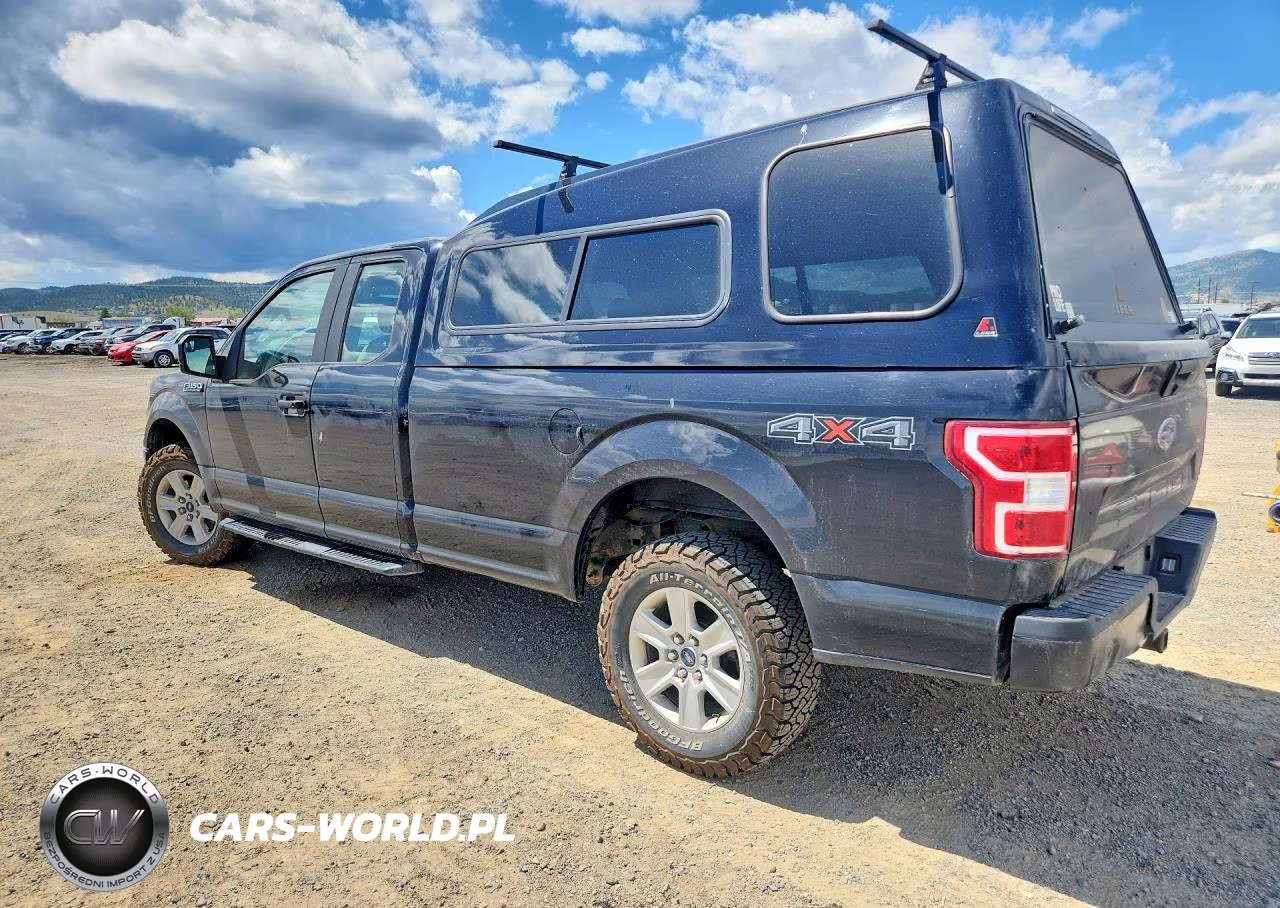 2018 Ford F150 Super Cab VIN:1FTFX1E53JKE05906 - 2