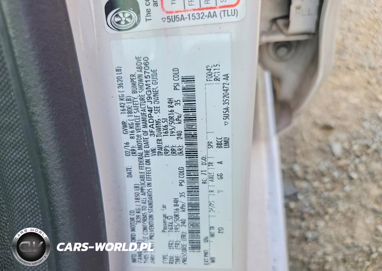 2016 Ford Fiesta Titanium VIN:3FADP4FJ9GM157060 - 12