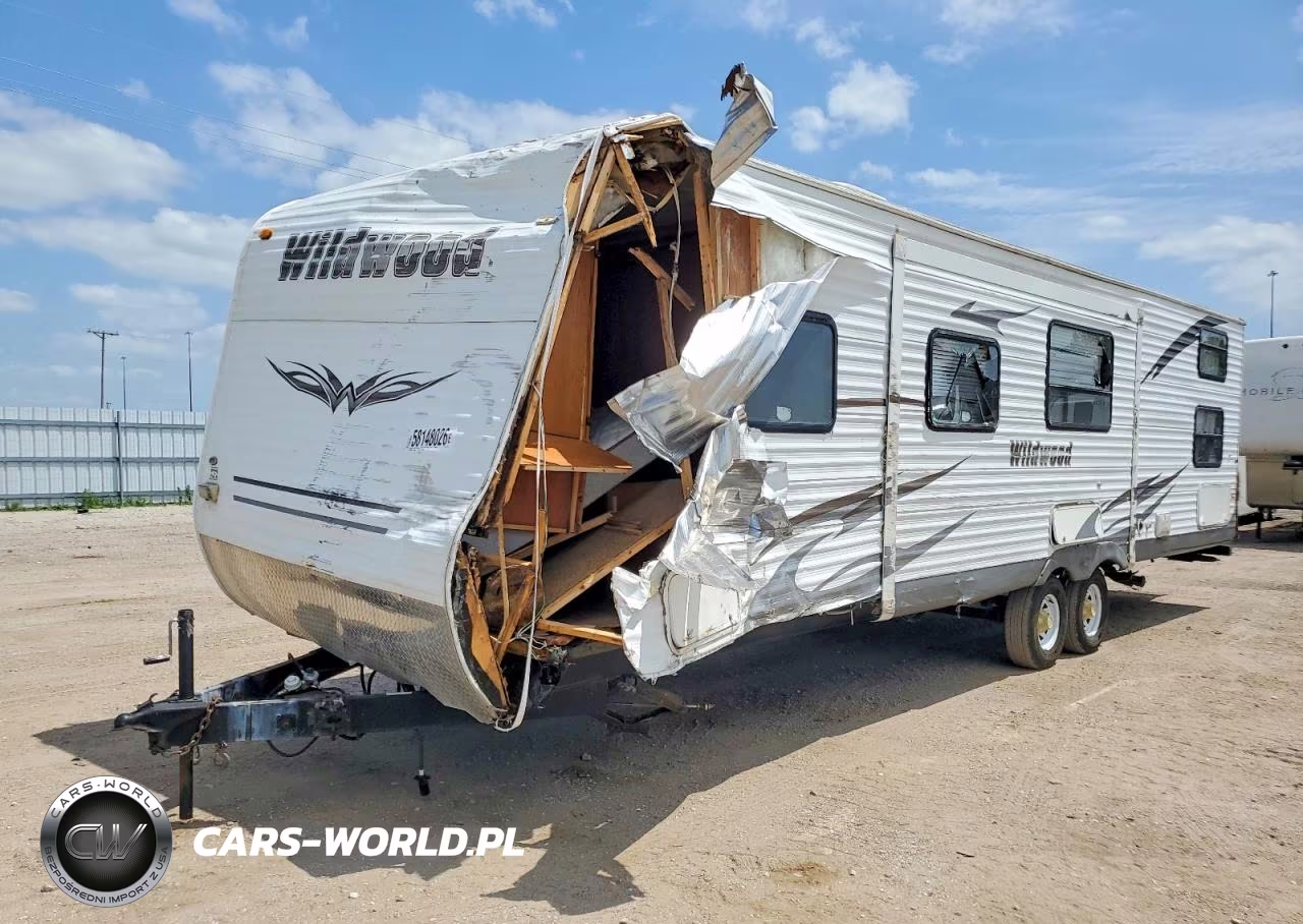 2010 Forest River Wildwood Camper VIN:4X4TWDE2XAA244743 - 2