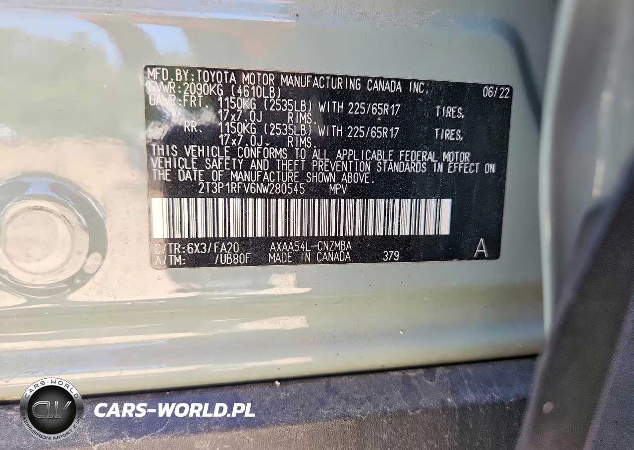 2022 Toyota Rav4 Xle VIN:2T3P1RFV6NW280545 - 13