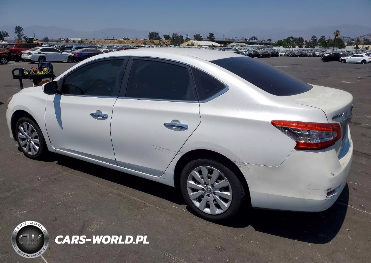 2014 Nissan Sentra Sv VIN:3N1AB7AP3EL648187 - 2