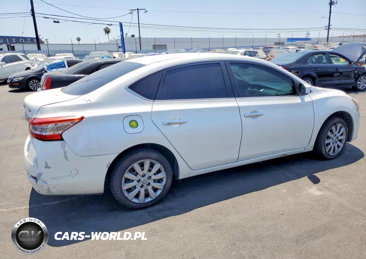 2014 Nissan Sentra Sv VIN:3N1AB7AP3EL648187 - 3