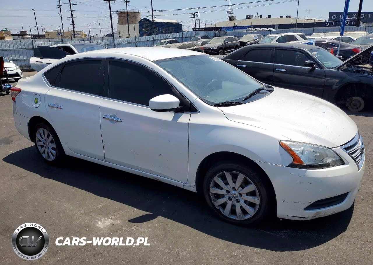 2014 Nissan Sentra Sv VIN:3N1AB7AP3EL648187 - 4