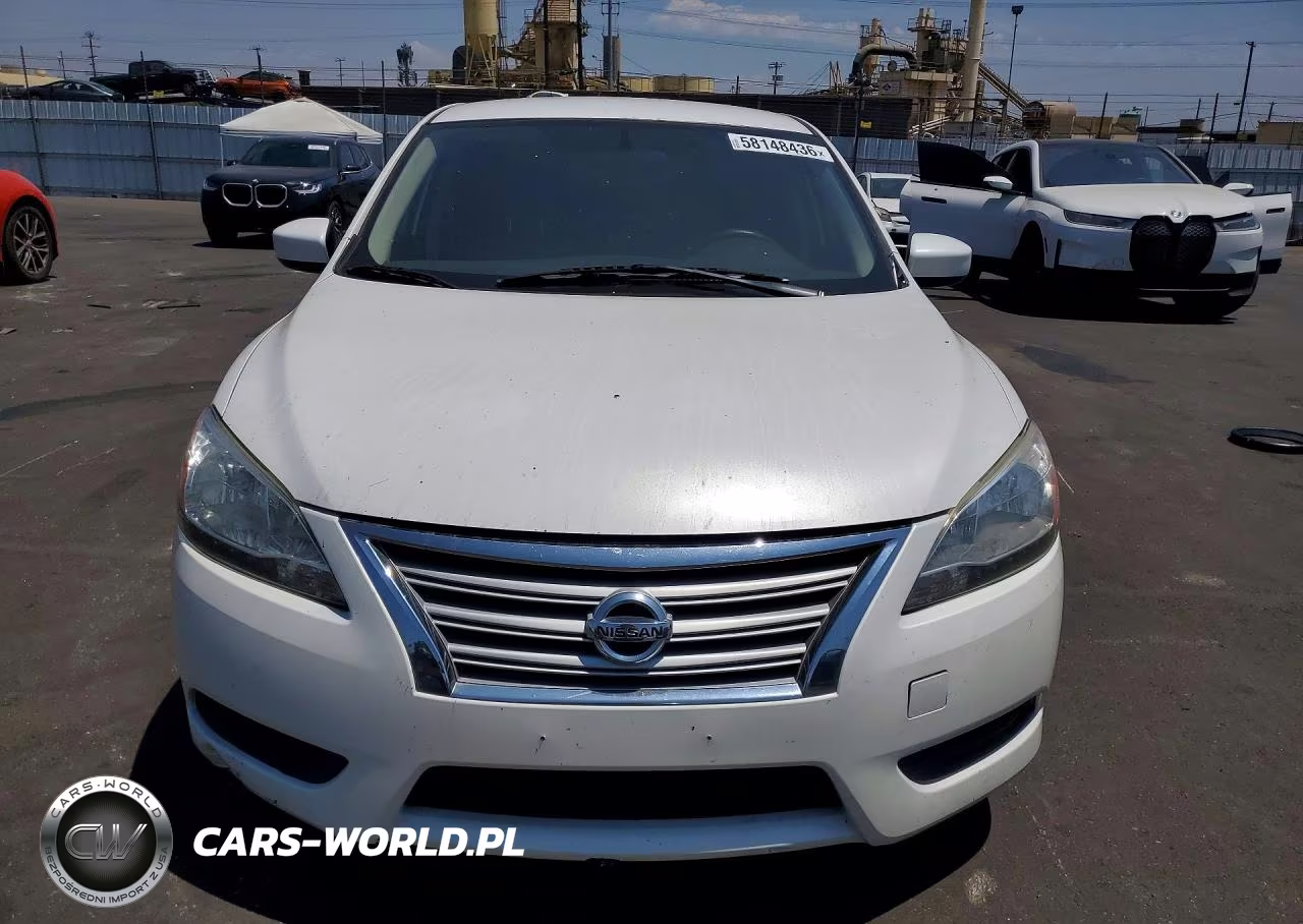 2014 Nissan Sentra Sv VIN:3N1AB7AP3EL648187 - 5