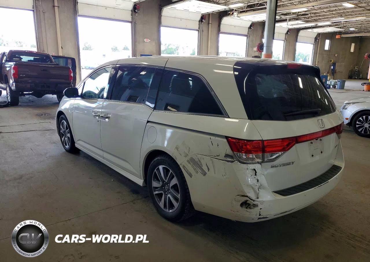 2017 Honda Odyssey Touring VIN:5FNRL5H91HB012394 - 2