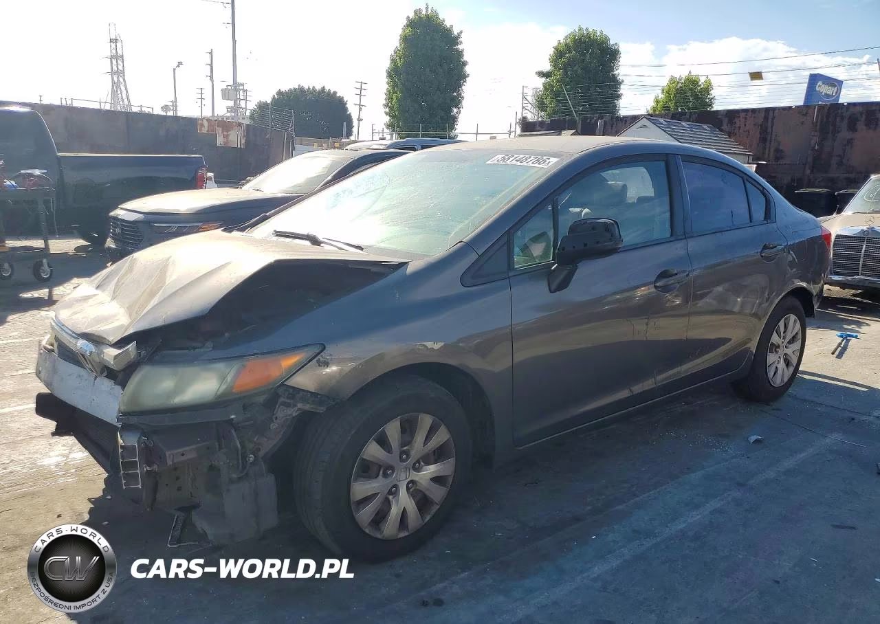 2012 Honda Civic Lx – zdjęcie 1 z 13