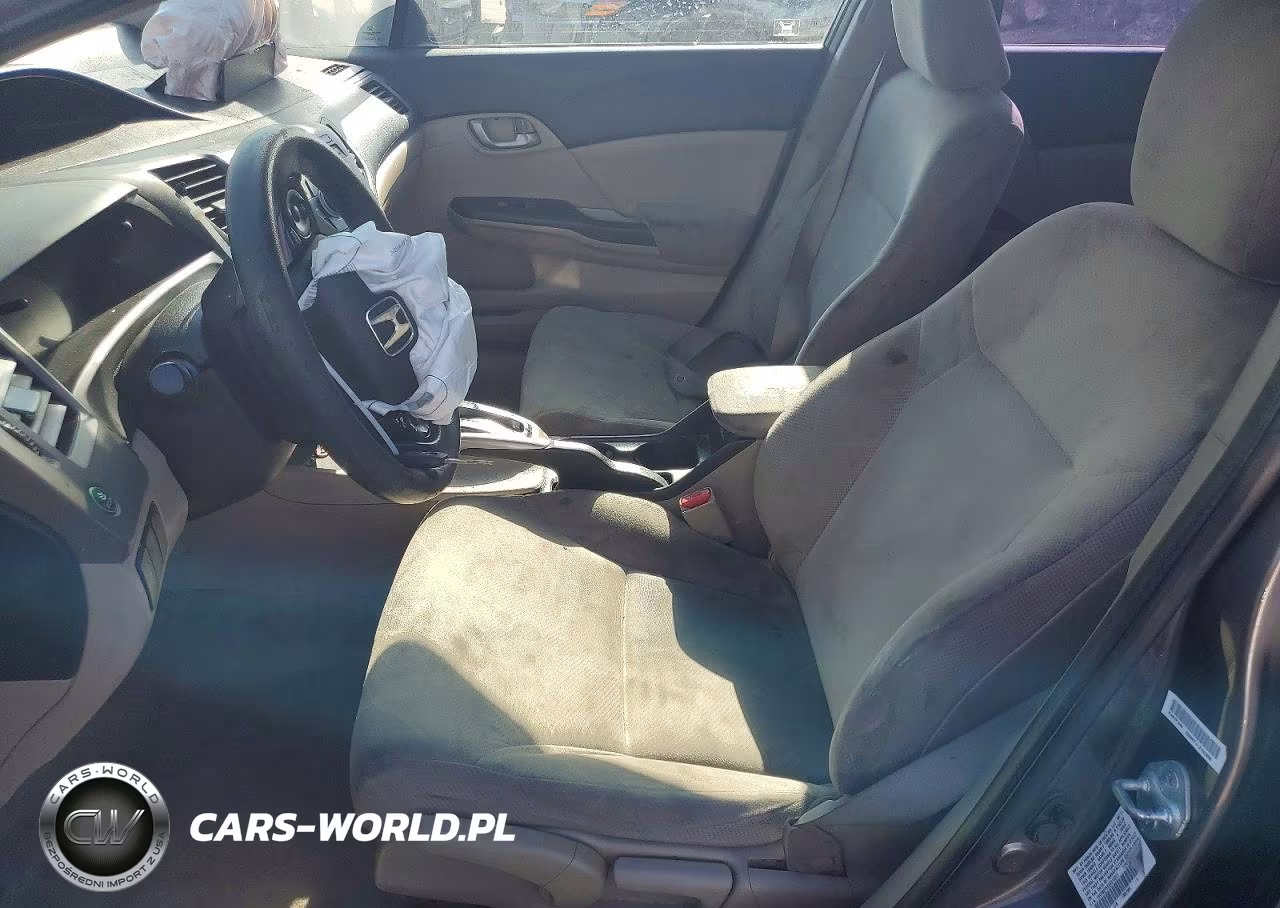 2012 Honda Civic Lx VIN:19XFB2F5XCE310221 - 7