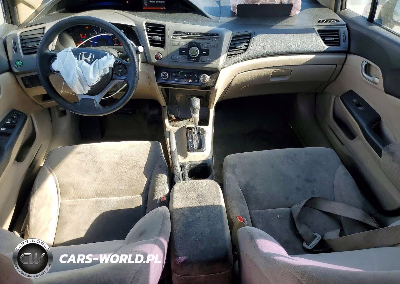 2012 Honda Civic Lx VIN:19XFB2F5XCE310221 - 8