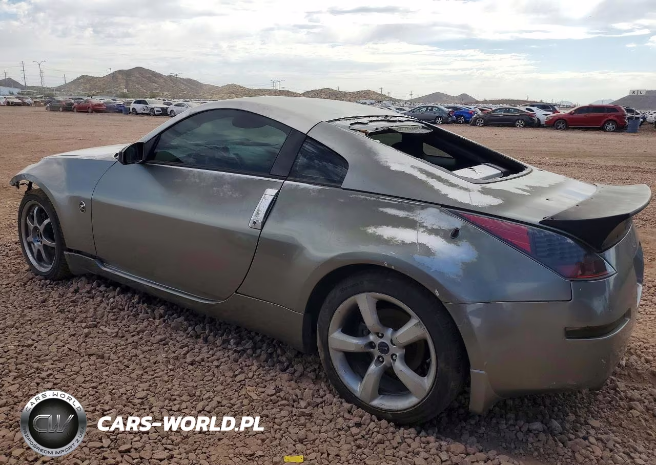 2004 Nissan 350Z Coupe VIN:JN1AZ34E34T050352 - 2