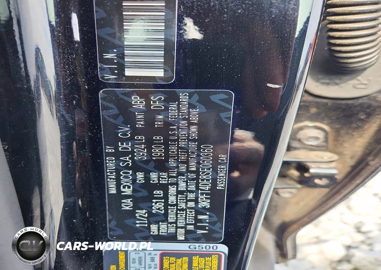 2025 Kia K4 Lxs VIN:3KPFT4DE8SE060360 - 12