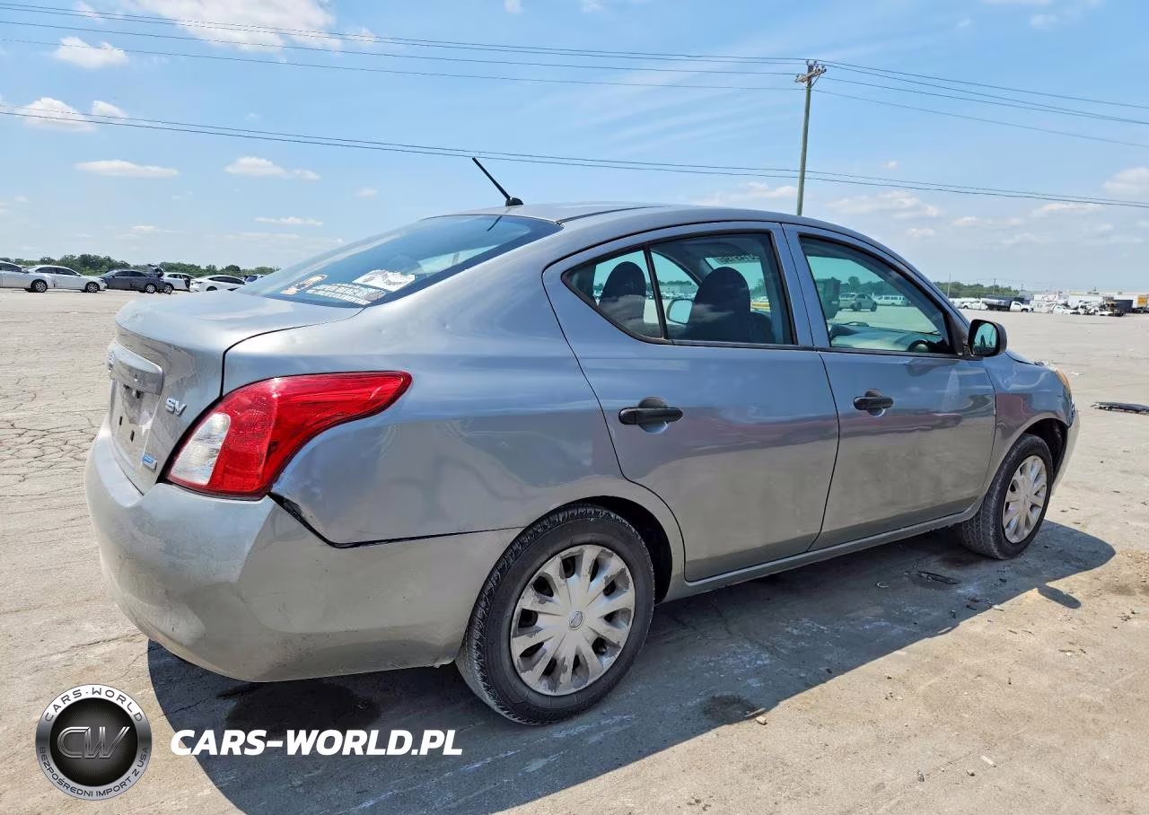 2012 Nissan Versa 1.6 S VIN:3N1CN7APXCL868276 - 3